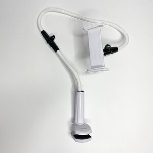 Lamicall Phone Holder Selfie Stick Gooseneck Mount Adjustable Flexible Arm White